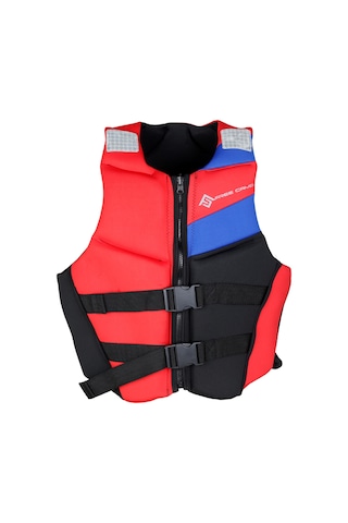 Freecamp Seashell Vest Can Yeleği-Kırmızı - Siyah