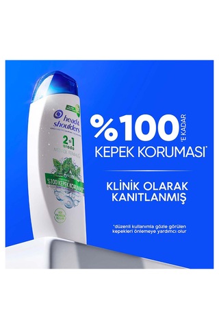 Head & Shoulders Mentol Ferahlığı 2in1 Şampuan 625 ML