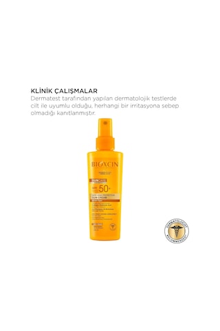 Bioxcin Sun Care Spf 50 Yüz Güneş Kremi 50 Ml Karma Yağlı Cilt Ve Vücut Güneş Spreyi 200 Ml