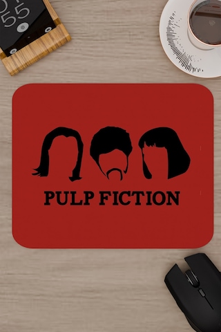 Pulp Fiction Ucuz Roman Tarantino V3 22x18 Gaming Kauçuk Kaymaz Taban Mouse Pad Fare Altlığı