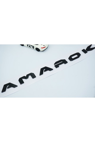 Dk Tuning Vw Volkswagen Amarok Ön Kaput Siyah Abs Yazı Logo Amble