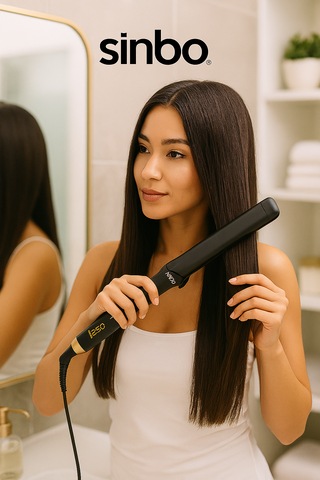 Dijital Saç Şekillendirici Sinbo Yenilikçi Tasarım