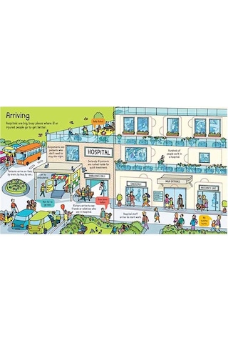 The Usborne Look Inside A Hospital 5+ Yaş
