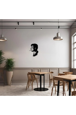 Metal Duvar Dekorasyonu Tommy Shelby Metal Duvar Tablosu Pop Art