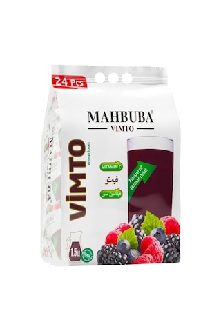 Mahbuba Vimto Orman Meyveli Aromalı Soğuk Toz Içecek 24x11.2gr 11.2 G