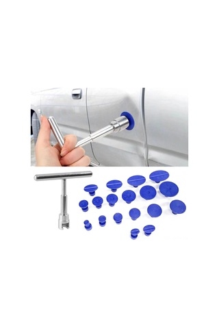 Qingmipy Oto Gövde Çukurluk Tamiri Seti - Boya Olmadan Halka Ve Darbe Yaranları Tamiri, Alüminyum T Tipi Kaydırıcı Çekiç İle 18 Parça Saksi, Metal, Cam Ve Seramik Üzerinde Kullanımı