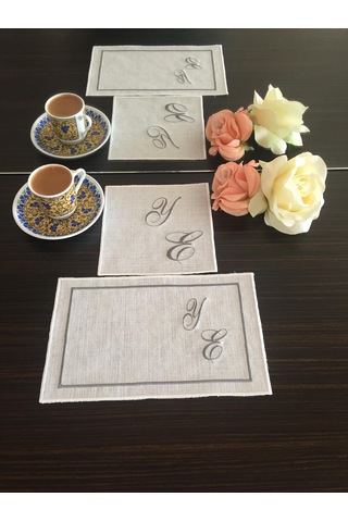Kişiye Özel Nakışlı Söz&nişan Mendili, Tepsi Örtüsü, Söz Mendili