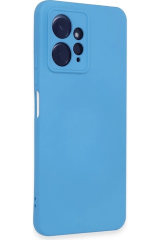 Cosmotex Newface Xiaomi Redmi Note 12 4g Kılıf Nano İçi Kadife Silikon - Mavi