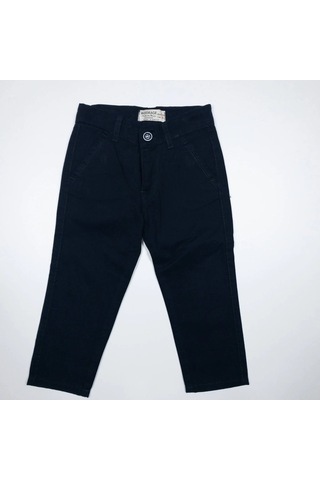 Momikon Erkek Çocuk Gabardin Pantolon Siyah