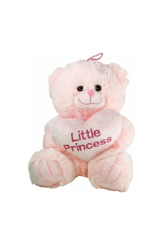 Paba501532-25 Peluş Kalpli Ayı 25 Cm -vardem
