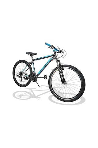 Sarissa Moon 26" Jant Mtb Ön Amortisörlü Shimano 21 Vites V Fren Wake Gidon Dağ Bisikleti Siyah Mavi