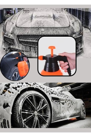 Araba Köpük Püskürtme Araç Temizleme Basınçlı Oto Yıkama Pompası 2 Litre 180 Gr Plastik Malzeme