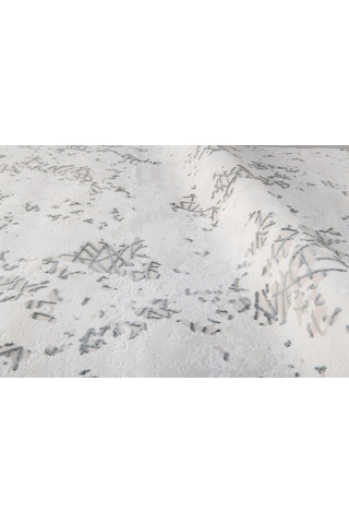 Çam Halı Crea Plus Diamond 2101 Gri Modern Desenli Makine Halısı