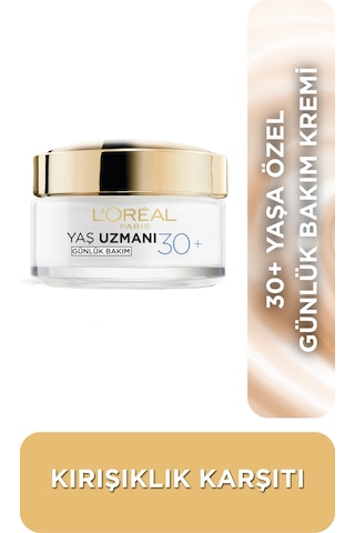 Kırışıklık Ve İnce Çizgi Karşıtı Yaş Uzmanı 30+ Aydınlatıcı Ve Nemlendirici Krem 50 Ml