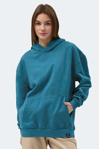 Slazenger Vıolence 2 Li Set Kadın Sweatshırt Siyah - Petrol