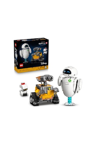LEGO® ǀ Disney ve Pixar WALL-E ve EVE 43279 - Yetişkinler için Animasyon Film Temalı Koleksiyonluk Model Yapım Seti (811 Parça)