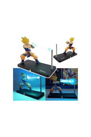 Dragon Ball Z Goku Kamehameha Gece Lambası Manyetik Dokunmatik Levitasyon Masa Led Lambası Anime Dekor Ve Hediye Fmy Çok Renkli