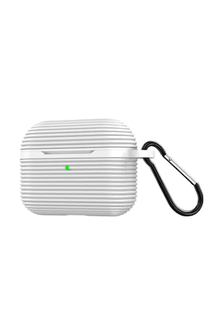 Apple Airpods Pro 3 3.nesil Raven Silikon Kılıf - Beyaz Diğer