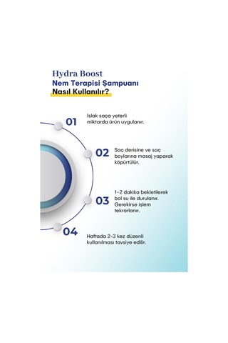 Hydra Boost Nem Terapisi Şampuanı 250 Ml Tüm Saç Tipleri