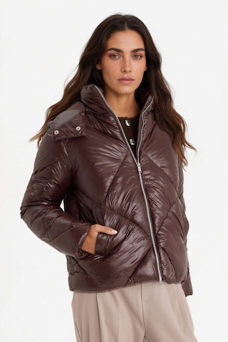 Defacto Su Geçirmez Regular Fit Kapüşonlu Mont F2823ax25wnbn530 Kahve-bn530
