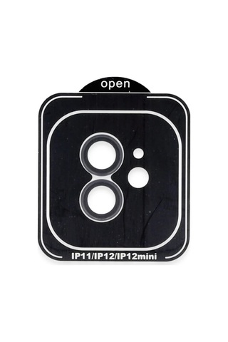 Joko Apple Uyumlu iPhone 11 Pvd Metal Kamera Lens - Siyah Diğer