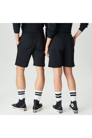 Converse Go-to Embroidered Star Chevron Fleece Unisex Siyah Şortdüz10023875