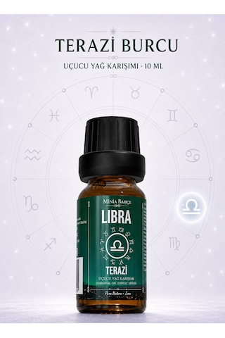 Terazi Burcu Uçucu Yağ Karışımı Karanfil, Çam, Biberiye Ve Sedir Uçucu Yağları, 10 Ml