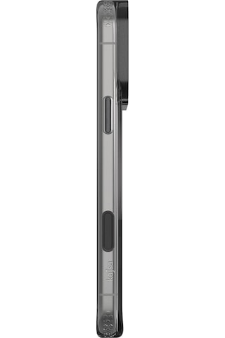 Apple Uyumlu iPhone 17 Pro Max Kılıf M-safe Şarj Özellikli Airbagli O-ring Şeffaf Kajsa Trans Shield Kapak Gümüş Gümüş