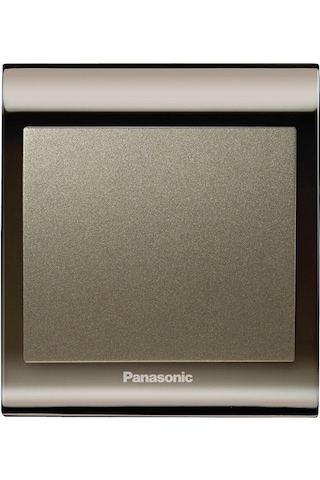 Viko Panasonic Thea Blu Tekli Anahtar Çerçeve Una+füme, Kapak Dore