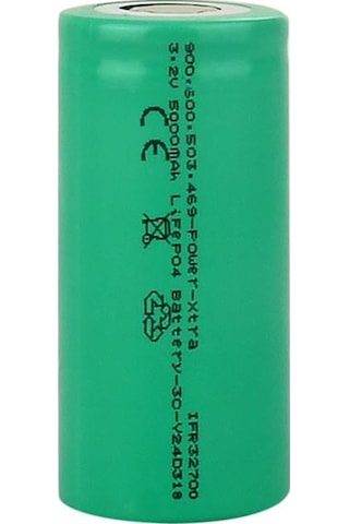 Power-xtra Ifr32700 - 3.2v 5000 Mah Lifepo4 Şarjlı Pil - 3c Power-xtra Ifr32700 - 3.2v 5000 Mah Lifepo4 Şarjlı Pil - 3c