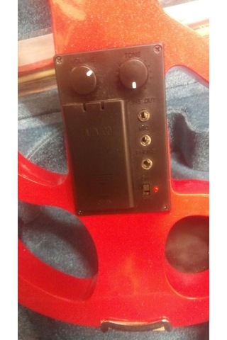 Victor Kare Kutulu Elektro Keman Seti Çok Renkli