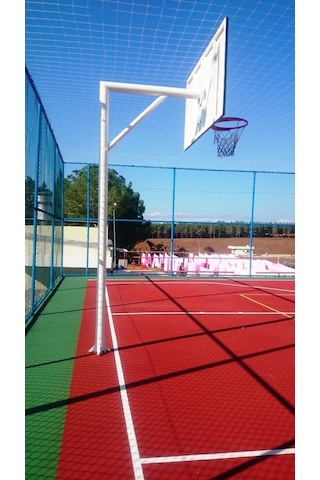 Adelinspor Basketbol Potası Sabit Çember 105x180 1.5 MM Sac Panya