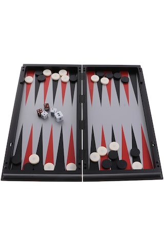 Homyl 3'ü 1 Arada Manyetik Tahta Satranç Oyuncak 31,5x15,6x4cm