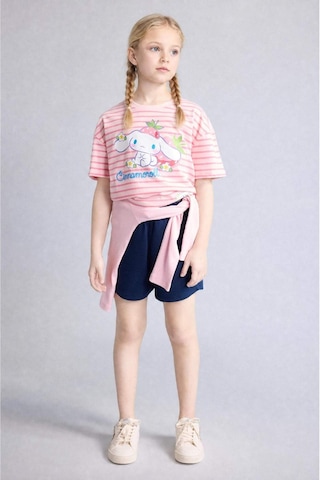 Defacto My Melody Relax Fıt Bisiklet Yaka Kısa Kollu Tişört Kız Çocuk H3483a826hspn238 Pembe-pn238