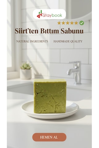Siirt Yeşil Bıttım Sabunu 110 Gr