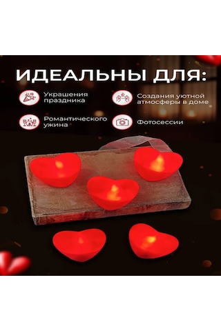 Yunboo 12'li Led Mum Seti - Ateş Riski Yok, Ev Dekorasyonu, Romantik Vibe, Hediye Kutusu İçerisinde, Pil Dahil