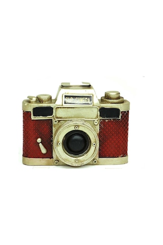 Dekoratif Metal Fotoğraf Makinesi C0264