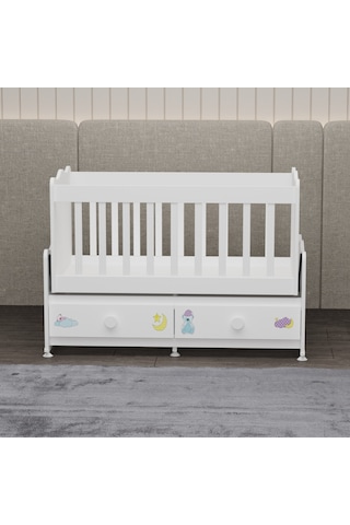 Garaj Home Elegant 60x120 Beşik - Uykucu Beyaz