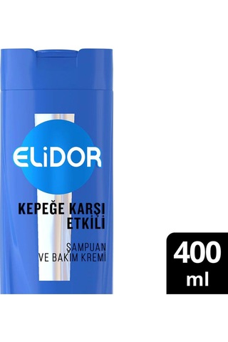 Kepeğe Karşı Etkili 2'si1arada Şampuan Ve Bakım Kremi 400 Ml