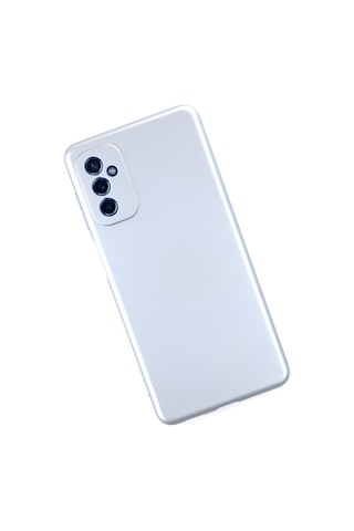 Newface - 268 - Samsung Galaxy Uyumlu M52 5g Kılıf Nano İçi Kadife Silikon - - Csmo-tex - Sky Blue