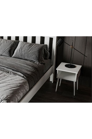 Shark New Mdf Komodin Beyaz