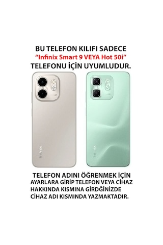Infinix Hot 50i - Smart 9 Uyumlu Mustafa Kemal Atatürk Kolajları Baskılı Silikon Kılıf