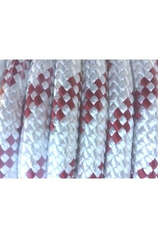 Molhalat 6 MM İskota Halat 100 Metre Parlak Örgülü Polyester Halat