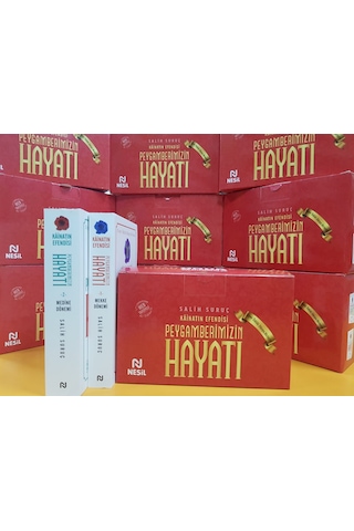 Nesil Yayınları Kainatın Efendisi Peygamberimizin Hayatı 1-2-Cilt N11.5198
