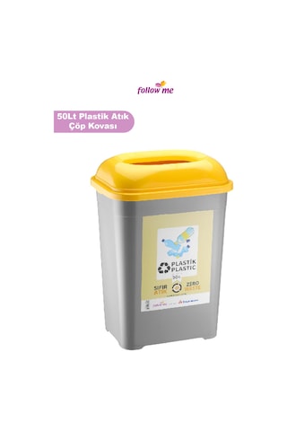 Plastik Atık Geri Dönüşüm Kutusu (50 Litre)