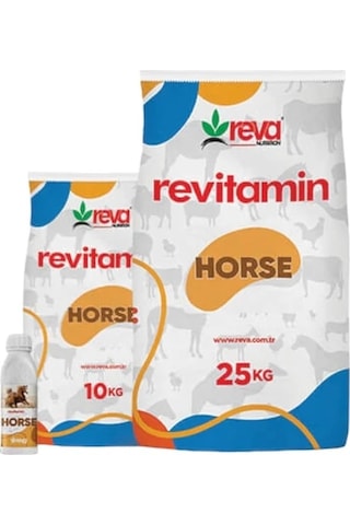 Revitamin Horse Atlar İçin Vitamin Ve Mineral Takviyeli Hayvan Yem Katkısı 10 Kg