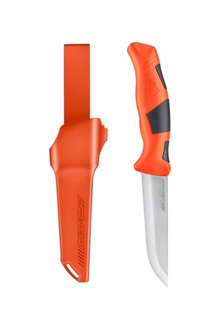 Umarex Alpina Sport Ancho Plastik Kılıflı Paslanmaz Bıçak Turuncu