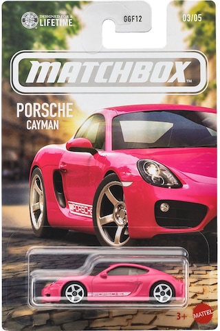 Matchbox Temalı Arabalar Porsche Cayman Jjr57 Çok Renkli