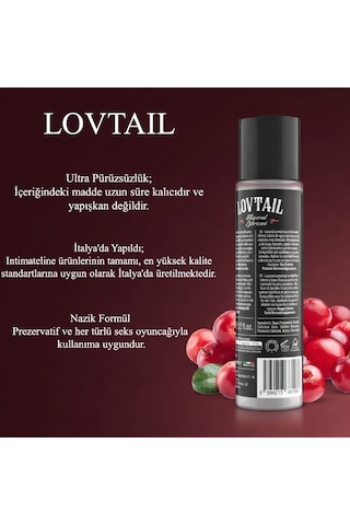 İntimateline Luxuria Lovtail Cosmopolitan Aromalı 60 Ml Kayganlaştırıcı Jel