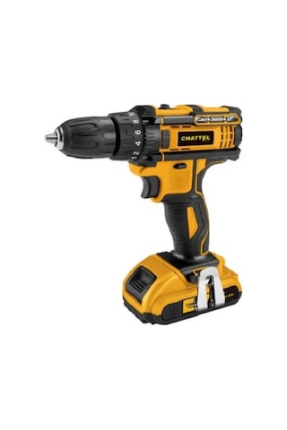 Chattel CHT 4418 Profesyonel 21 V 2 Ah Çift Akü Çantalı Akülü Delme Vidalama